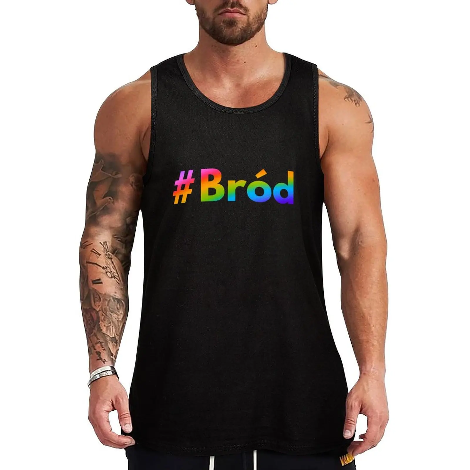 Hashtag Brod - Pride in Irish - LGBT rainbow colours Tank Top Japanese t-shirt Men's singlets sleeveless vest men
Hashtag Brod - Pride in Irish - LGBT rainbow colours Tank Top Japanese t-shirt Men's singlets sleeveless vest men