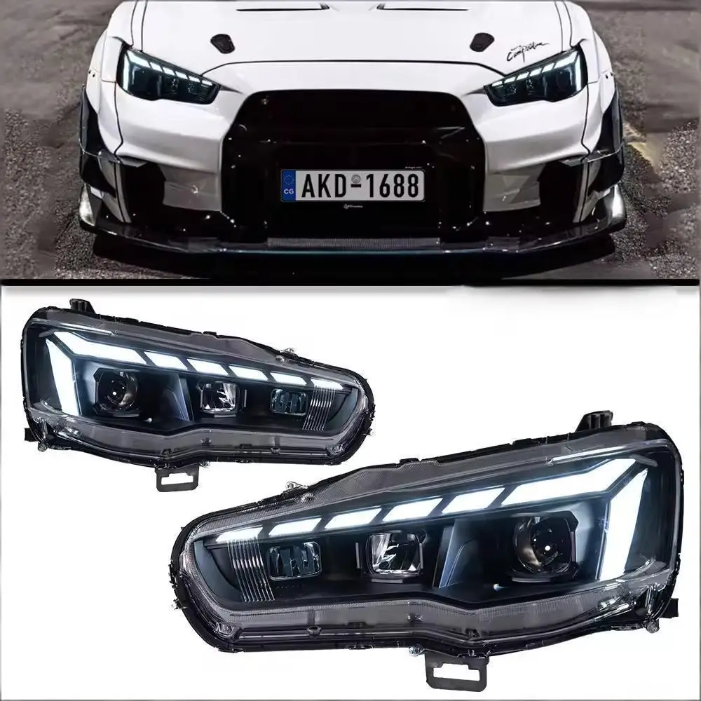 for 08-16 Mitsubishi Lancer OLIVER Car Fitment Headlight Assembly EVO Modified Audi RS Style 12V 30W LED Daytime
for 08-16 Mitsubishi Lancer OLIVER Car Fitment Headlight Assembly EVO Modified Audi RS Style 12V 30W LED Daytime