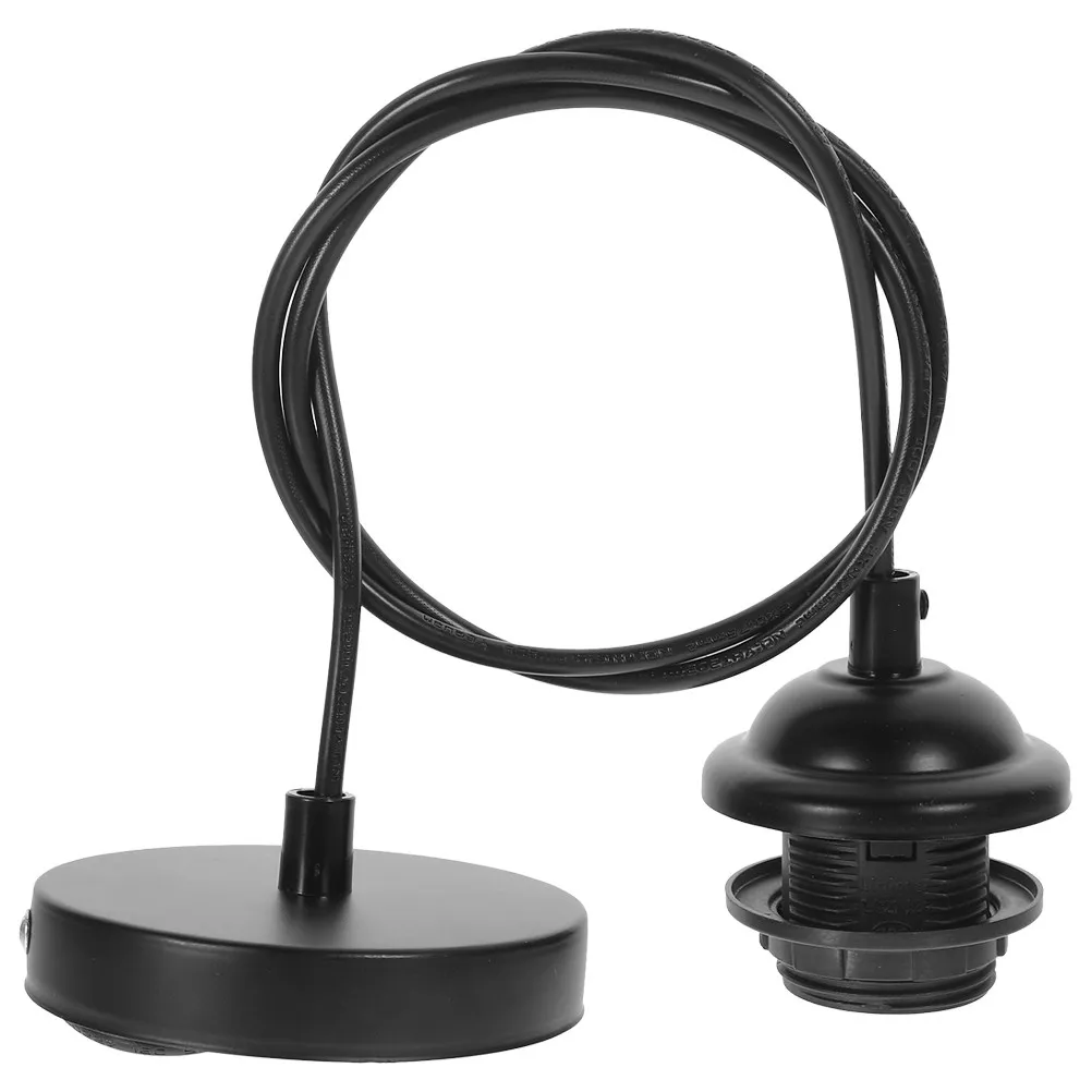 Vintage Pendant Lamp Holder E27 Ceiling Light Fixing Socket Retro Hanging Light Socket for Home Bar Coffee Shop Decoration
Vintage Pendant Lamp Holder E27 Ceiling Light Fixing Socket Retro Hanging Light Socket for Home Bar Coffee Shop Decoration