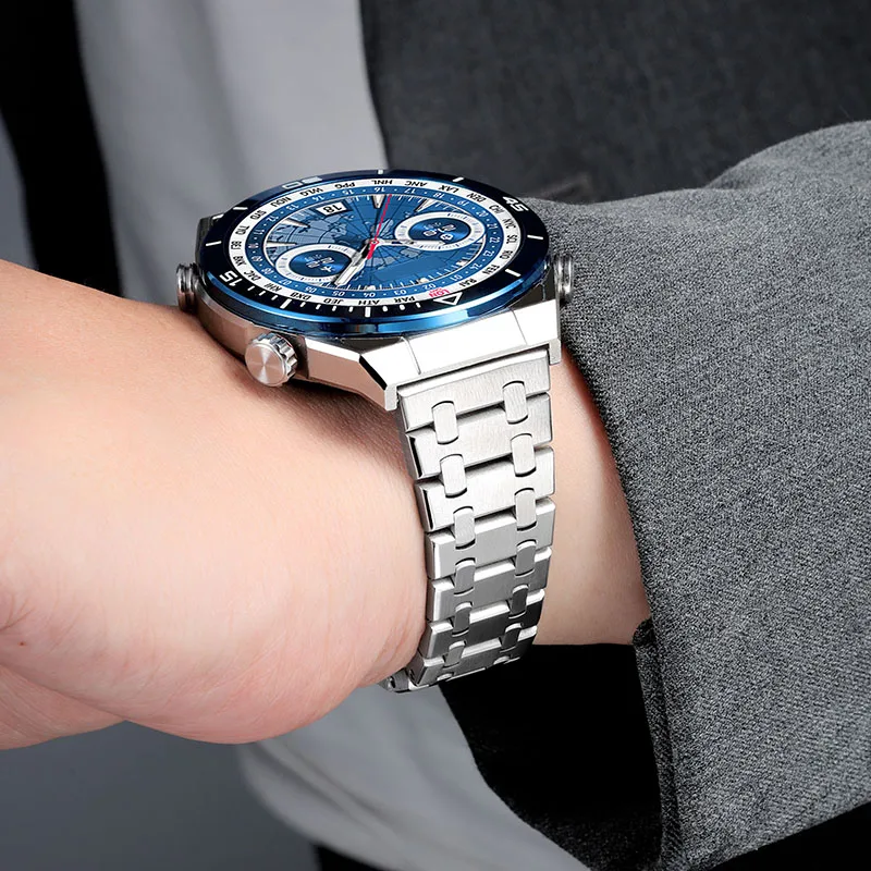 High quality Super Flash Royal Oak AP Stainless Steel Strap for Huawei Watch GT5/4 Metal Watch4Pro Men's 22mm universal band
High quality Super Flash Royal Oak AP Stainless Steel Strap for Huawei Watch GT5/4 Metal Watch4Pro Men's 22mm universal band