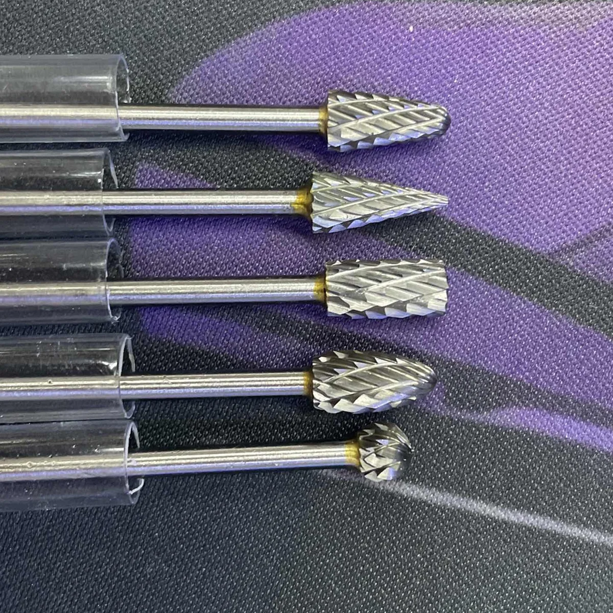 5pcs Carbide Burr With 1/8''Shank Double Cut Solid Power Tools For Cutting Burrs Metal Grinding Engraving Rotary Tools
5pcs Carbide Burr With 1/8''Shank Double Cut Solid Power Tools For Cutting Burrs Metal Grinding Engraving Rotary Tools