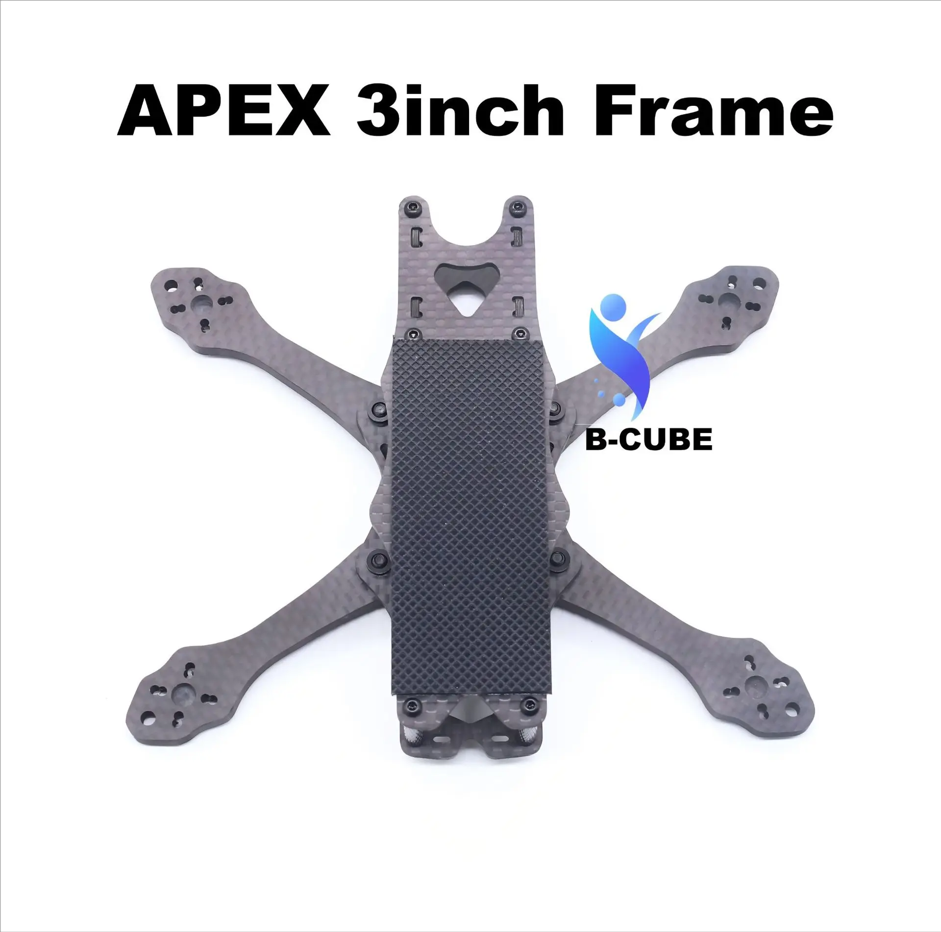 APEX Mini 3 Inch 150mm Carbon Fiber Frame Kit with 4MM Thick Arm Quadcopter
APEX Mini 3 Inch 150mm Carbon Fiber Frame Kit with 4MM Thick Arm Quadcopter