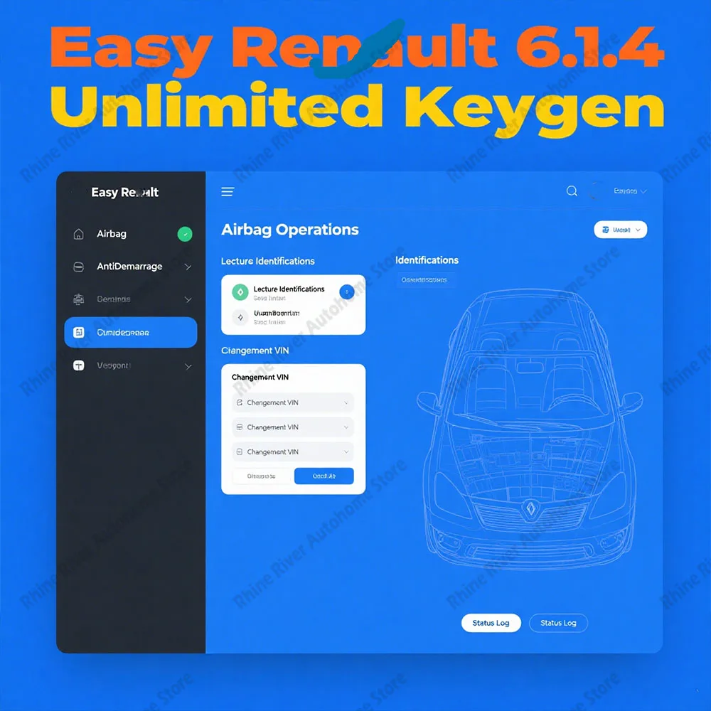 Новейшее автомобильное программное обеспечение Easy 6.1.4 — программатор ЭБУ для сброса аварийных/воздушных подушек, очистителя UCH и кодирования ключей — совместим с OBDLink
Новейшее автомобильное программное обеспечение Easy 6.1.4 — программатор ЭБУ для сброса аварийных/воздушных подушек, очистителя UCH и кодирования ключей — совместим с OBDLink