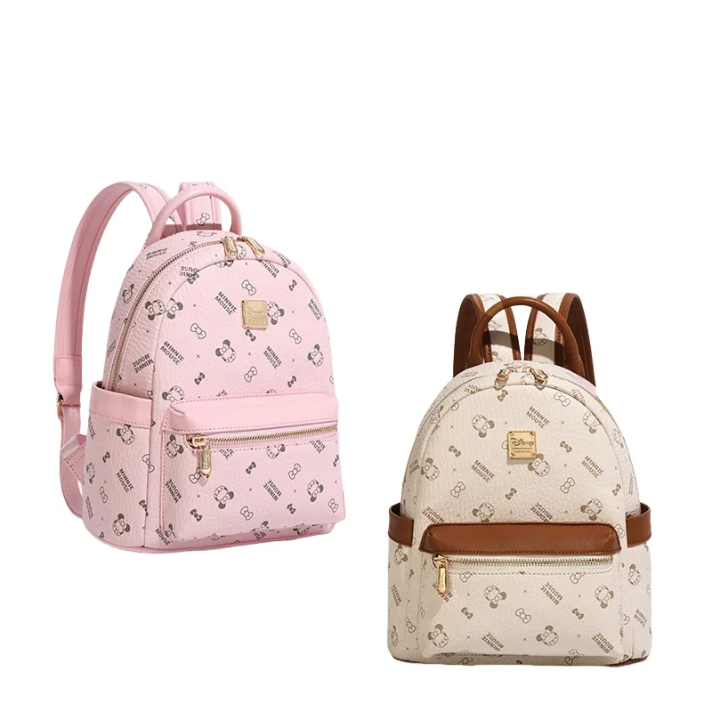 Disney Minnie Pattern Backpack, Cute Bow & Silhouette Print Pu Leather Rucksack for Women
Disney Minnie Pattern Backpack, Cute Bow & Silhouette Print Pu Leather Rucksack for Women