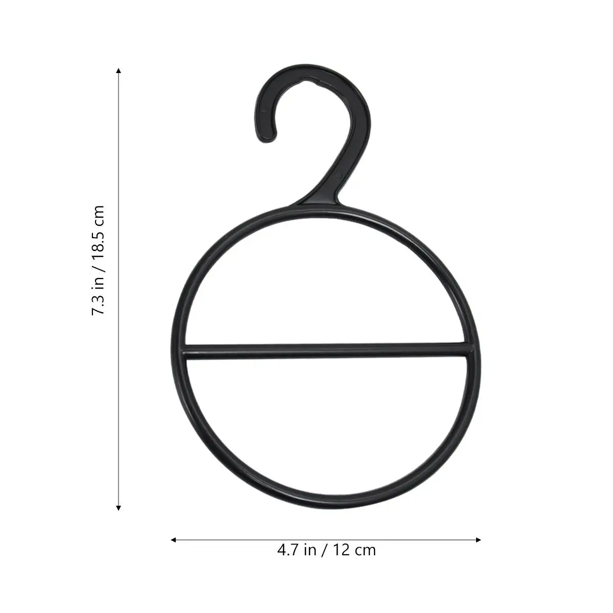10pcs Circle Shape Coat Hanger Shelf for Scarf Belt Tie ganizer Hanging Hole Design Space Saver Home Storage Solution
10pcs Circle Shape Coat Hanger Shelf for Scarf Belt Tie ganizer Hanging Hole Design Space Saver Home Storage Solution
