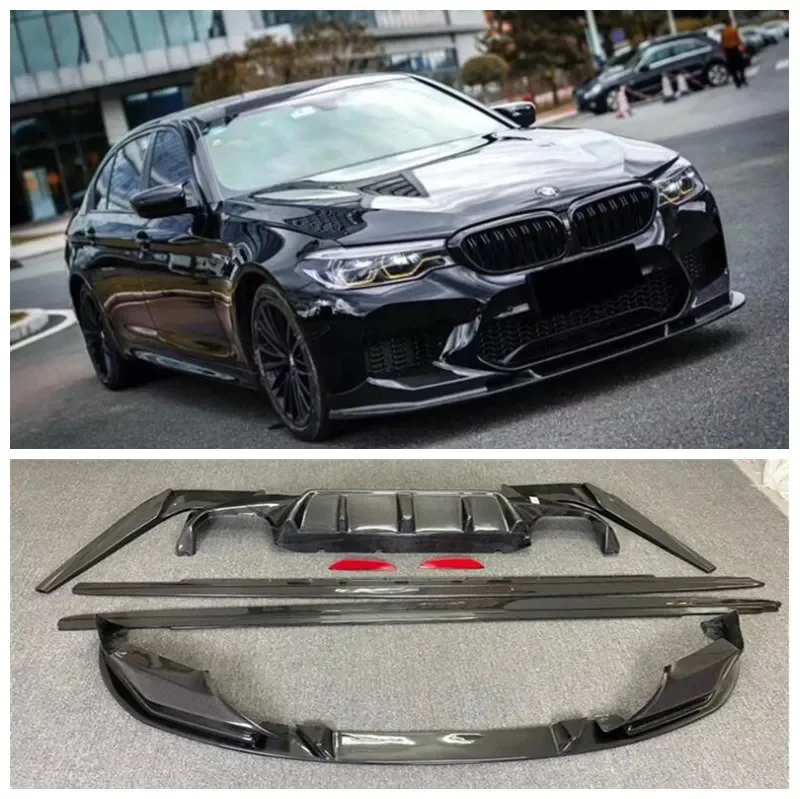 For BMW 5 Series G30 G38 2018-2022 Real Carbon Fiber Bumper Front Lip Splitters +Rear Diffuser+Spoilers + Side skirts Cover
For BMW 5 Series G30 G38 2018-2022 Real Carbon Fiber Bumper Front Lip Splitters +Rear Diffuser+Spoilers + Side skirts Cover