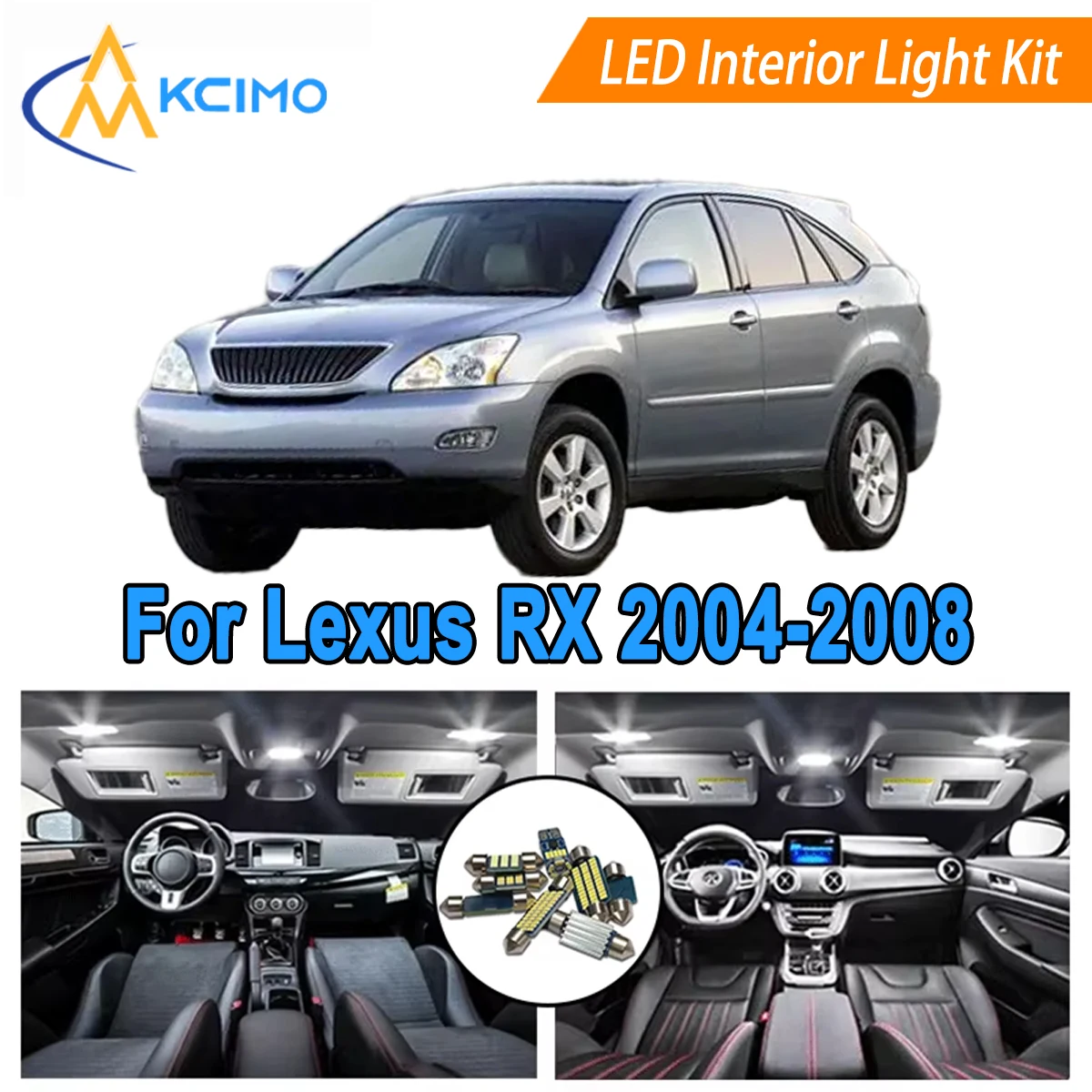 Canbus LED Interior Bulbs For Lexus RX RX300 RX330 RX350 RX400h 2004-2008 Car Accessories Reading Dome Light Kit
Canbus LED Interior Bulbs For Lexus RX RX300 RX330 RX350 RX400h 2004-2008 Car Accessories Reading Dome Light Kit