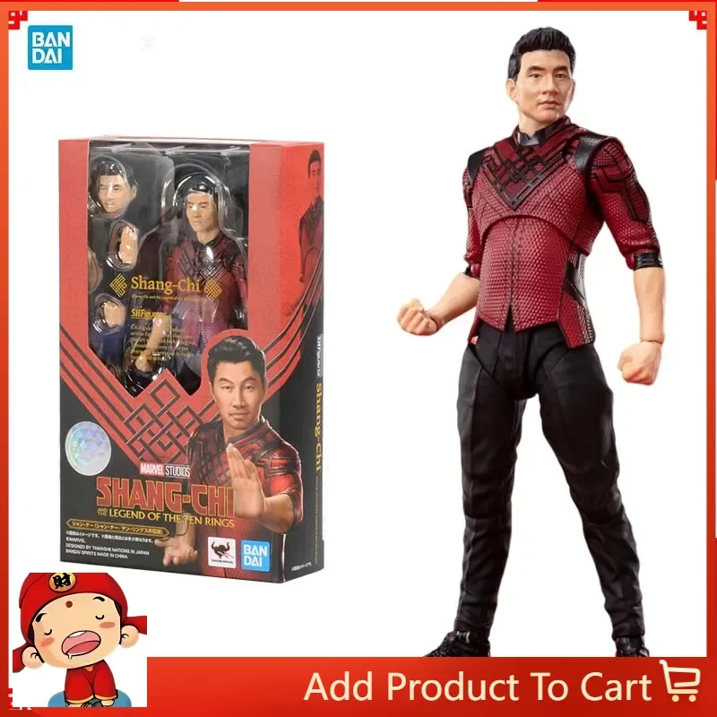 Bandai Shang-Chi and the Legend of the Ten Rings Anime Figure SHF Shang-Chi Action Figure High Poseability Toys For Boys Gift 
Bandai Shang-Chi and the Legend of the Ten Rings Anime Figure SHF Shang-Chi Action Figure High Poseability Toys For Boys Gift