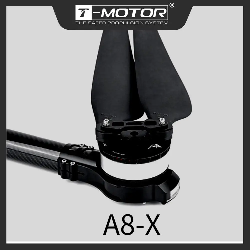 T-MOTOR A8-X KV115+14S FOC 80A Agricultural Power System Intergreted Brushless Motor ESC Prop A Series For Agriculture Drone UAV
T-MOTOR A8-X KV115+14S FOC 80A Agricultural Power System Intergreted Brushless Motor ESC Prop A Series For Agriculture Drone UAV