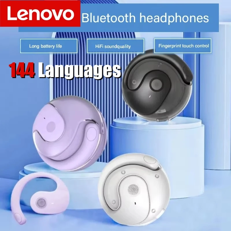Беспроводные Bluetooth-наушники Lenovo T2 с ИИ и функцией перевода речи в реальном времени (144 языка), наушники-переводчики для деловых встреч
Беспроводные Bluetooth-наушники Lenovo T2 с ИИ и функцией перевода речи в реальном времени (144 языка), наушники-переводчики для деловых встреч