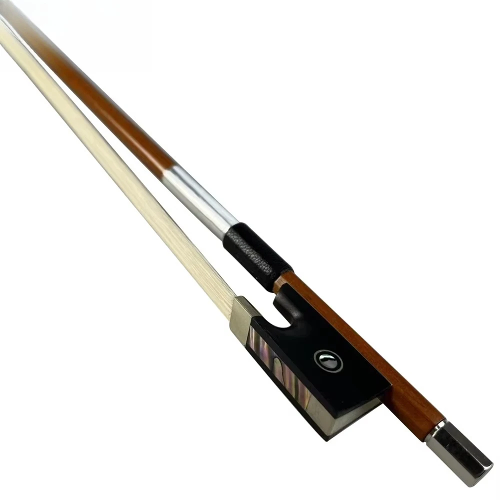 Музыкальные аксессуары для скрипки 2025 года, высококачественный аутентичный бразильский смычок для скрипки из бревенчатого дерева, профессиональный смычок для скрипки
Музыкальные аксессуары для скрипки 2025 года, высококачественный аутентичный бразильский смычок для скрипки из бревенчатого дерева, профессиональный смычок для скрипки