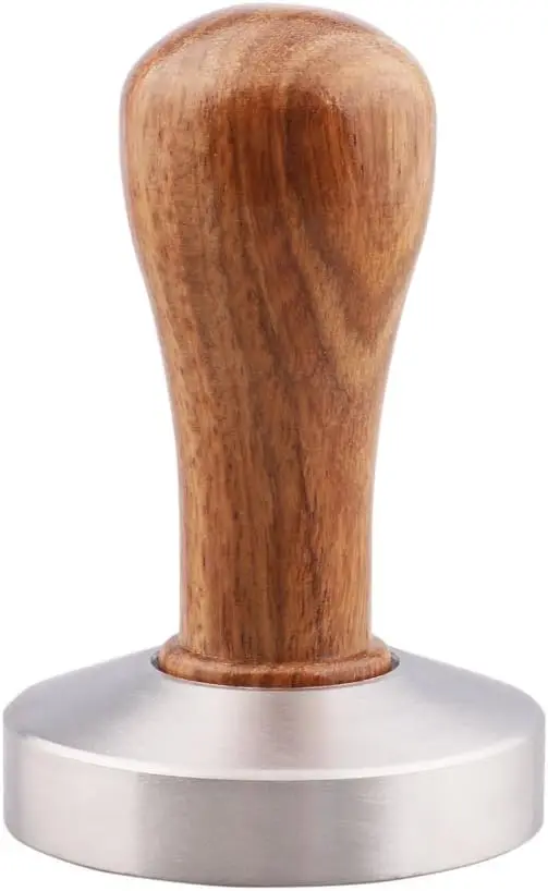 58mm Coffee Tamper with Stainless Steel Base and Rosewood Handle for Espresso
58mm Coffee Tamper with Stainless Steel Base and Rosewood Handle for Espresso