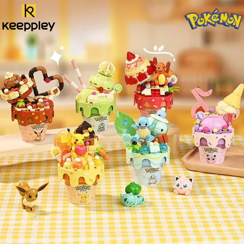 Keeppley Pokémon Cone Series Model Building Blocks Bulbasaur Pikachu Squirtle Assembled Ornaments Children's Gifts
Keeppley Pokémon Cone Series Model Building Blocks Bulbasaur Pikachu Squirtle Assembled Ornaments Children's Gifts