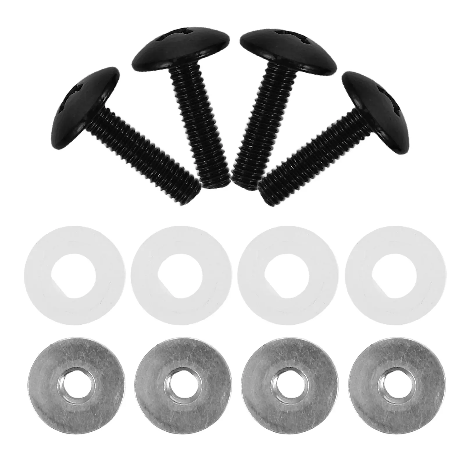 1Set Hockey Visor Screws M4 High Precision Visor Hardware Kit with Pressure Dispersing Washers Weather Resistant Safety
1Set Hockey Visor Screws M4 High Precision Visor Hardware Kit with Pressure Dispersing Washers Weather Resistant Safety