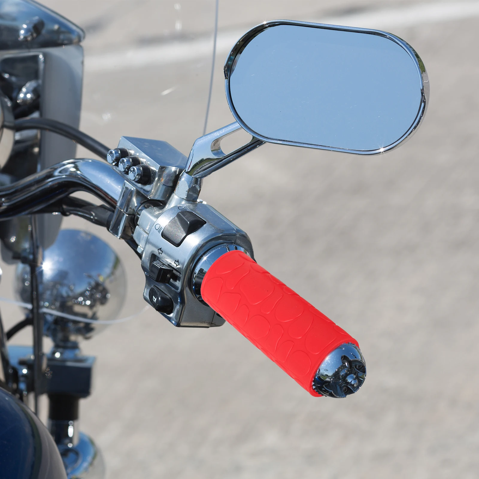 1 set 1 Set Motorcycle Handlebar Covers Soft Anti Slip Grip Hand Protector For Electric Bike Motorbike Ergonomic Wear Resistant
1 set 1 Set Motorcycle Handlebar Covers Soft Anti Slip Grip Hand Protector For Electric Bike Motorbike Ergonomic Wear Resistant