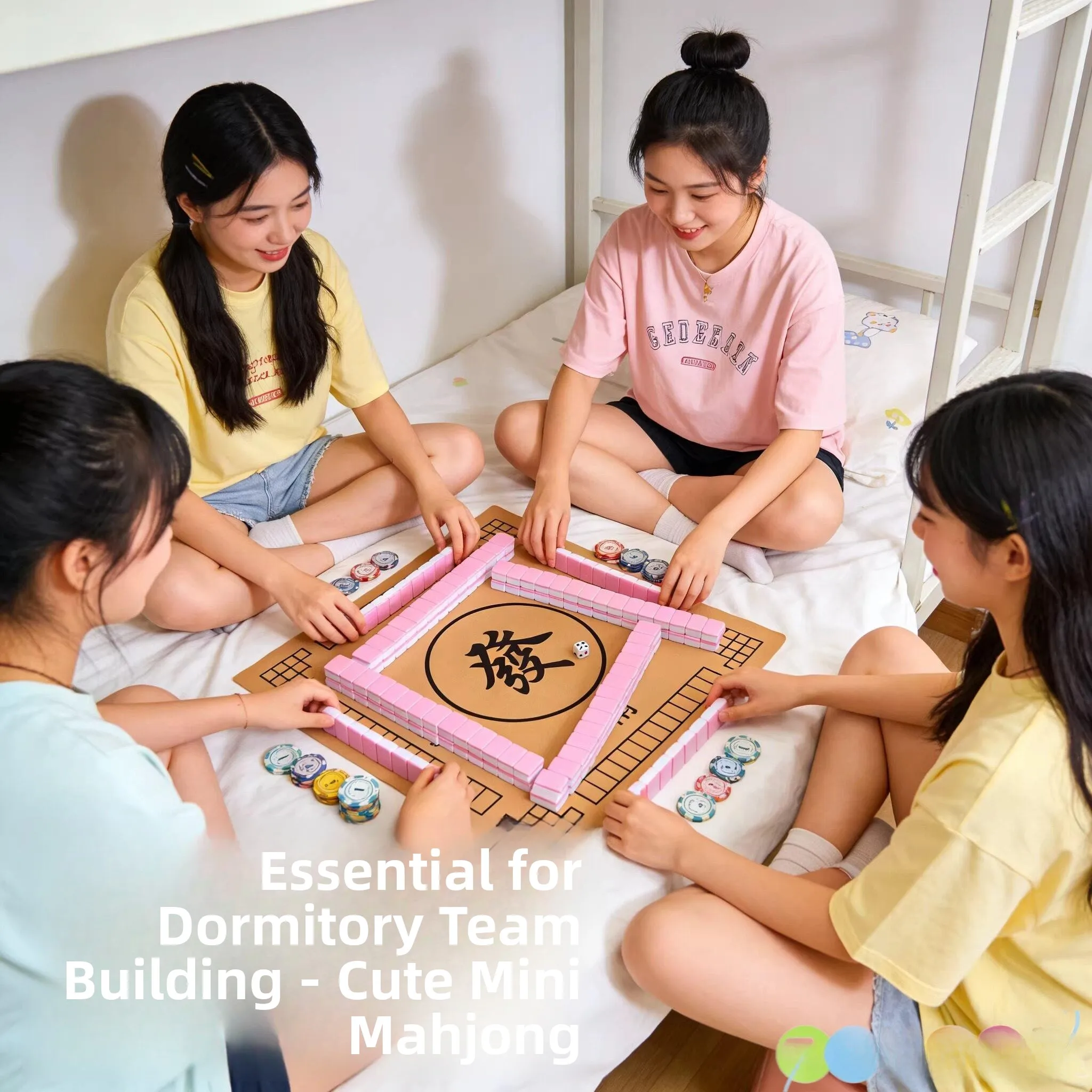 Portable Mahjong Set with Table Mat Storage Box Outdoor Camping Travel Lightweight Travel Edition Creative Gift
Portable Mahjong Set with Table Mat Storage Box Outdoor Camping Travel Lightweight Travel Edition Creative Gift