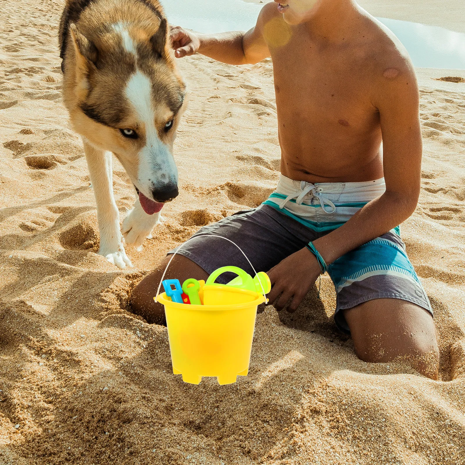 13Pcs Beach Sand Playing Set Premium Plastic Colorful Cartoon Molds Bucket Sand Tools for Children Backyard Pools Creativity
13Pcs Beach Sand Playing Set Premium Plastic Colorful Cartoon Molds Bucket Sand Tools for Children Backyard Pools Creativity