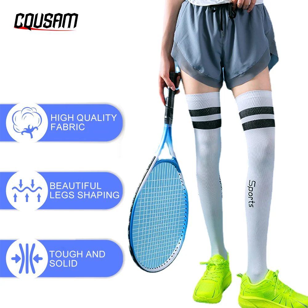 1Pair Knee High Socks Thigh High Stripe over the Knee Socks Long Opaque Thigh Stockings for Running, Yoga, Fitness, Dance
1Pair Knee High Socks Thigh High Stripe over the Knee Socks Long Opaque Thigh Stockings for Running, Yoga, Fitness, Dance
