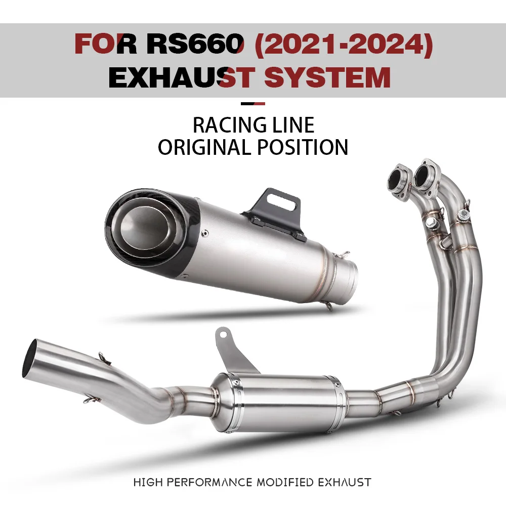 FOR RS660 RS-660 (2021-2024 model year) motorcycle stainless steel front exhaust system complete set 51mm
FOR RS660 RS-660 (2021-2024 model year) motorcycle stainless steel front exhaust system complete set 51mm