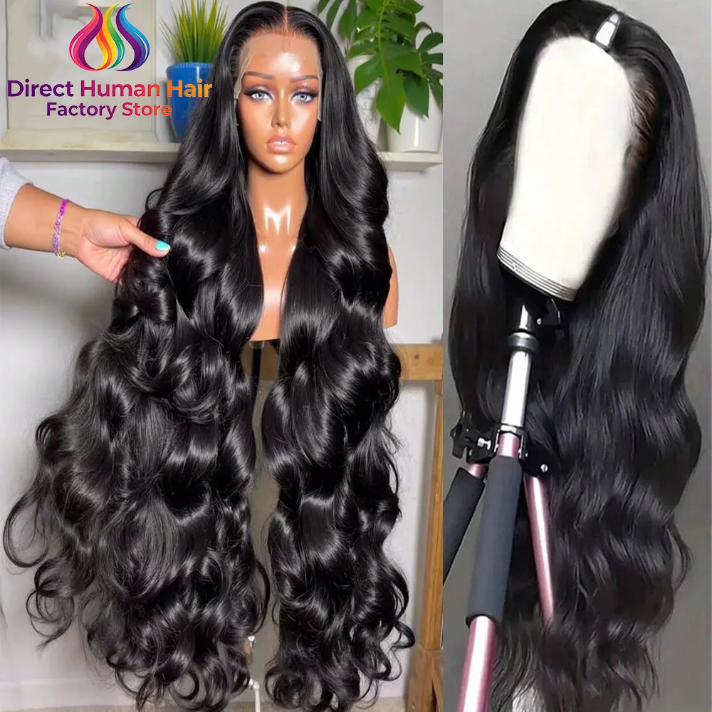 38 40 Inch Body Wave Virgin Human Hair Wig 13x6 13x4 Lace Frontal 200 Density 360 HD Transparent Lace Thick Soft Hair For Women
38 40 Inch Body Wave Virgin Human Hair Wig 13x6 13x4 Lace Frontal 200 Density 360 HD Transparent Lace Thick Soft Hair For Women