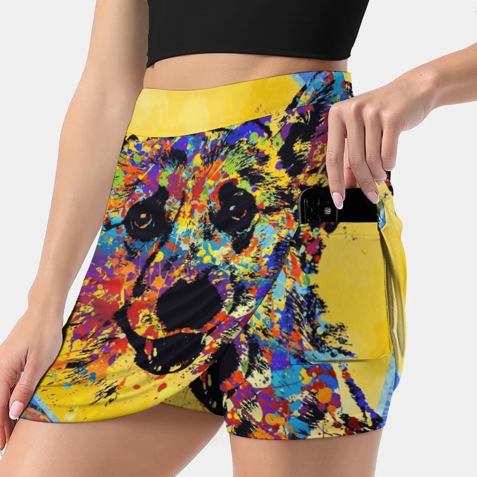 Colorful Corgi Portrait Abstract Mixed Media Summer Women'Sshorts Skirt 2 In 1 Fitness Yoga Skirt Tennis Skirts Corgi Portrait
Colorful Corgi Portrait Abstract Mixed Media Summer Women'Sshorts Skirt 2 In 1 Fitness Yoga Skirt Tennis Skirts Corgi Portrait