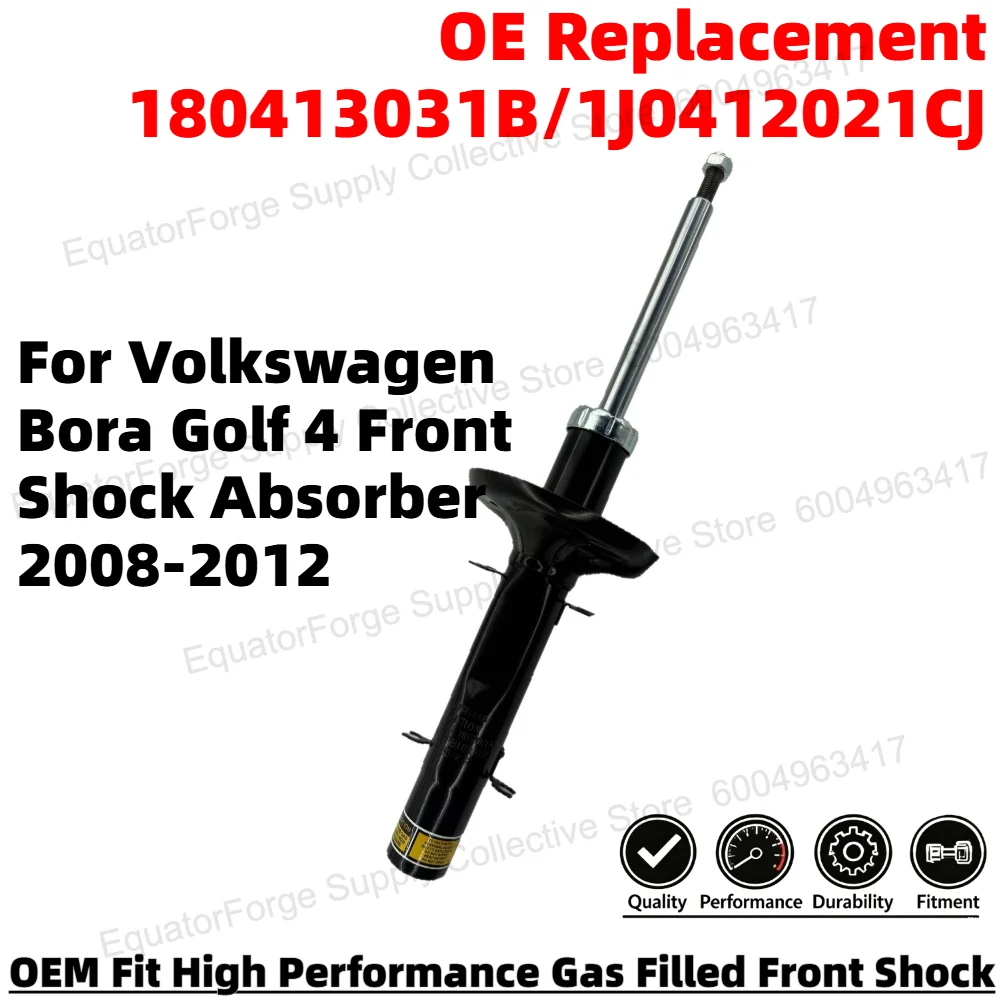 Direct Fit High Stability Premium Durable Front Shock Absorber for Volkswagen Bora Golf 4 OE Number 180413031B/1J0412021CJ
Direct Fit High Stability Premium Durable Front Shock Absorber for Volkswagen Bora Golf 4 OE Number 180413031B/1J0412021CJ