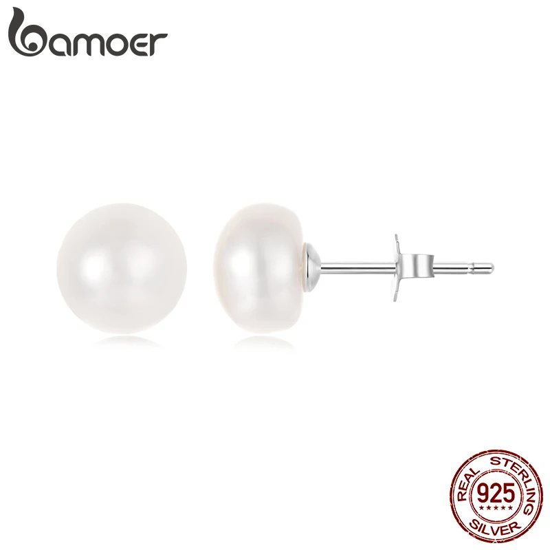 Bamoer AAA + качественные серьги с пресноводным жемчугом, стерлинговое серебро 925 пробы, классические серьги-гвоздики для женщин, свадебные украшения, подарок на день Святого Валентина
Bamoer AAA + качественные серьги с пресноводным жемчугом, стерлинговое серебро 925 пробы, классические серьги-гвоздики для женщин, свадебные украшения, подарок на день Святого Валентина