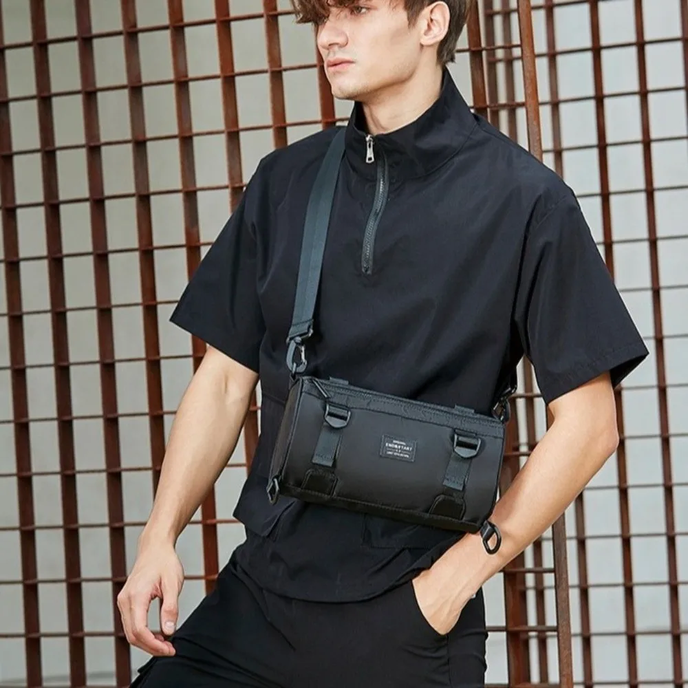 Сплошной цвет, мужская цилиндрическая сумка, многофункциональная парусиновая сумка через плечо большой вместимости, простой ремень на молнии, спортивная сумка
Сплошной цвет, мужская цилиндрическая сумка, многофункциональная парусиновая сумка через плечо большой вместимости, простой ремень на молнии, спортивная сумка