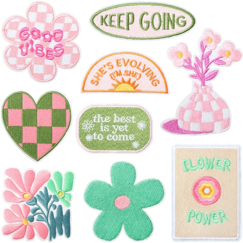 New Style Fresh Flower Floral Vase Sew Iron-on Embroidered Patches Badges For DIY Bag Clothing T-shirt Hat Jeans Decoration
New Style Fresh Flower Floral Vase Sew Iron-on Embroidered Patches Badges For DIY Bag Clothing T-shirt Hat Jeans Decoration