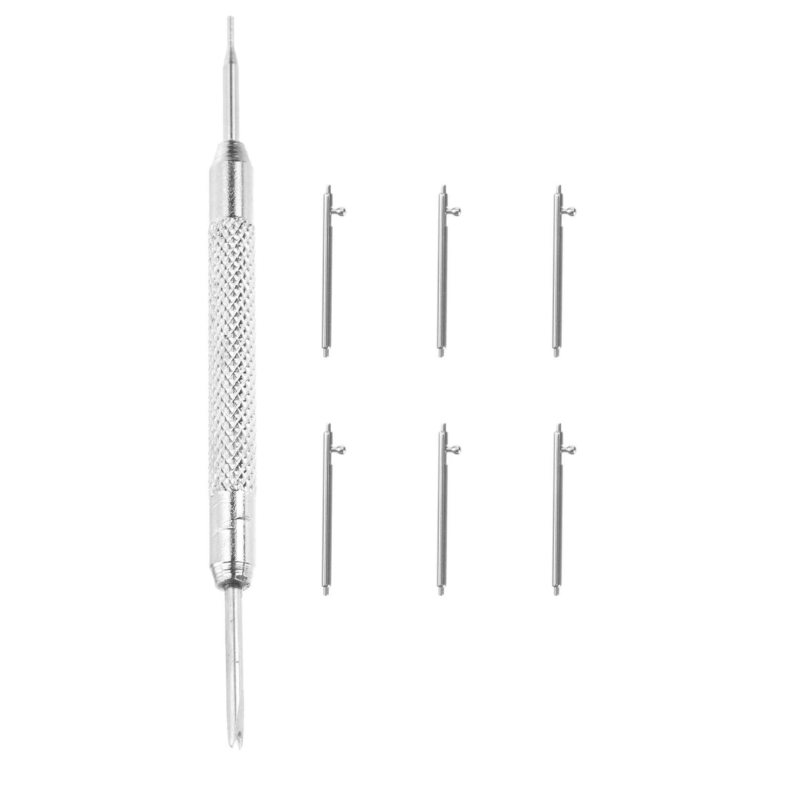 7pcs Quick Release Watch Pins Replacement Band Accessories Adjuster Tool Remover Spring Bars Link Watch Band Repair Tool
7pcs Quick Release Watch Pins Replacement Band Accessories Adjuster Tool Remover Spring Bars Link Watch Band Repair Tool
