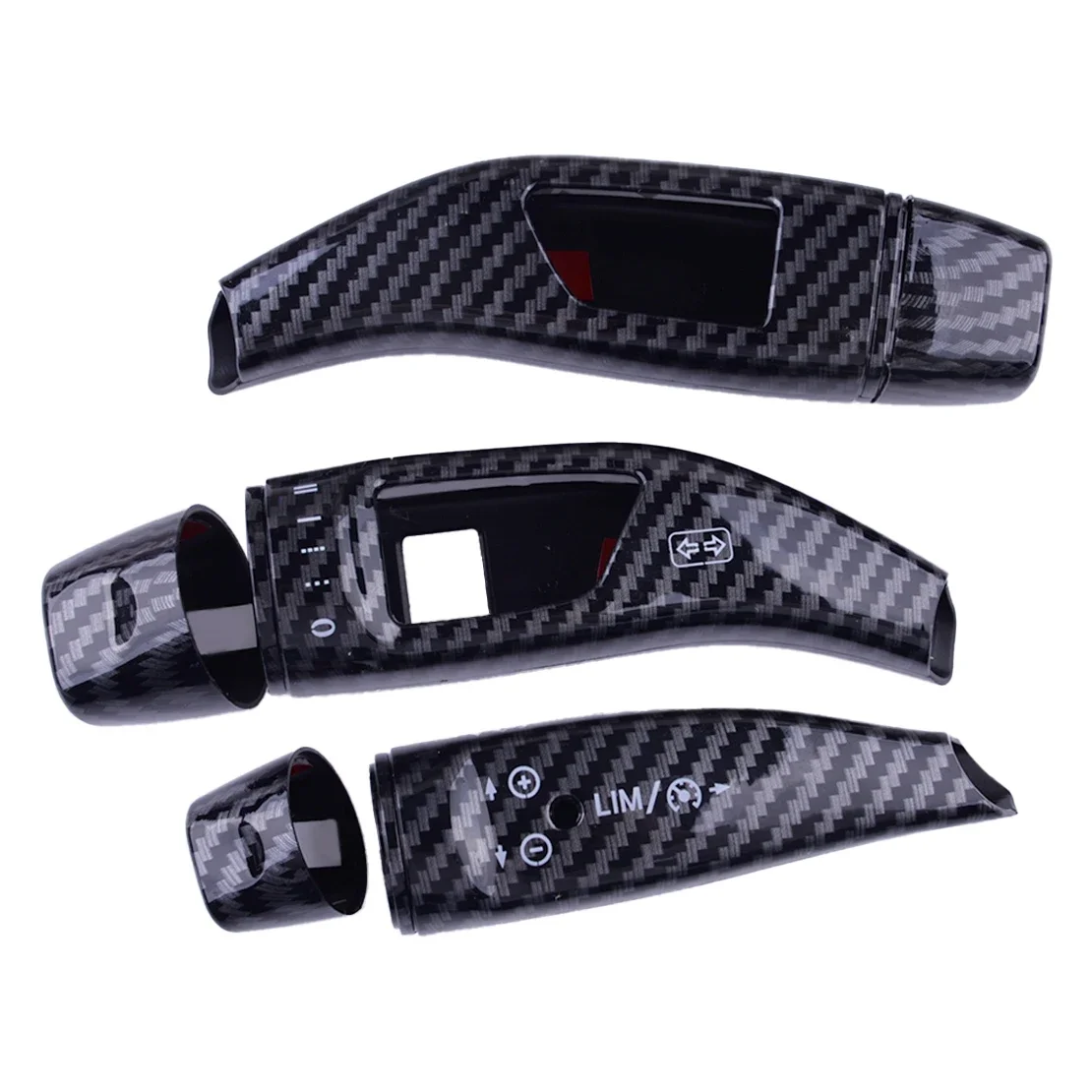 Wiper Gear Cruise Lever Cover Trim Set Black Carbon Fiber Style ABS Fit For Mercedes Benz GLC GLA C E Class W205 W213
Wiper Gear Cruise Lever Cover Trim Set Black Carbon Fiber Style ABS Fit For Mercedes Benz GLC GLA C E Class W205 W213