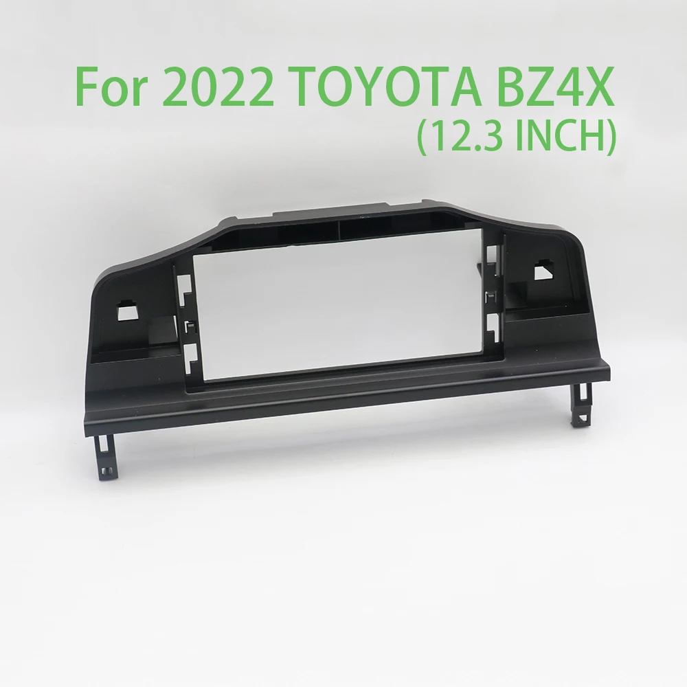 For 2022 TOYOTA BZ4X Car Accessories 12.3 Inch Frame Fascia Adapter Android Radio Audio Dash Fitting Panel Kit
For 2022 TOYOTA BZ4X Car Accessories 12.3 Inch Frame Fascia Adapter Android Radio Audio Dash Fitting Panel Kit