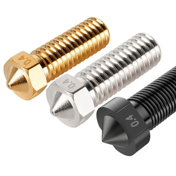 Suitable for 3D printer vertical Anycubic Vyper Kora Max E3D V6 volcano nozzle brass stainless steel 5 pieces
Suitable for 3D printer vertical Anycubic Vyper Kora Max E3D V6 volcano nozzle brass stainless steel 5 pieces