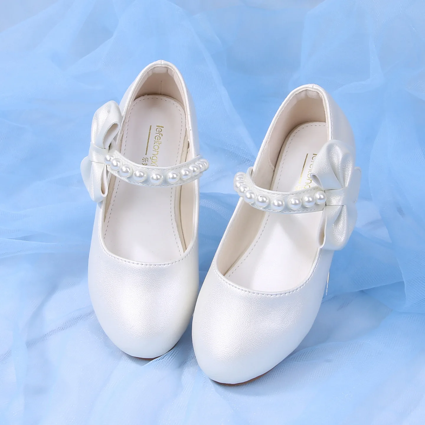 Girls School White Pearl Heels New Daily Children Crystal Mary Janes Student Party Shoes for Graduation Ceremony Wedding
Girls School White Pearl Heels New Daily Children Crystal Mary Janes Student Party Shoes for Graduation Ceremony Wedding