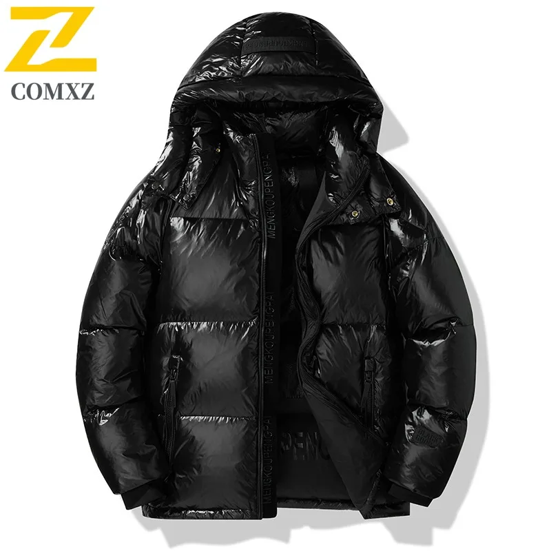 COMXZ Premium Outdoor Down Jacket for Men Casual Camping Windproof Warm Parka Pure Color Hiking Lightweight Winter Down Coat
COMXZ Premium Outdoor Down Jacket for Men Casual Camping Windproof Warm Parka Pure Color Hiking Lightweight Winter Down Coat