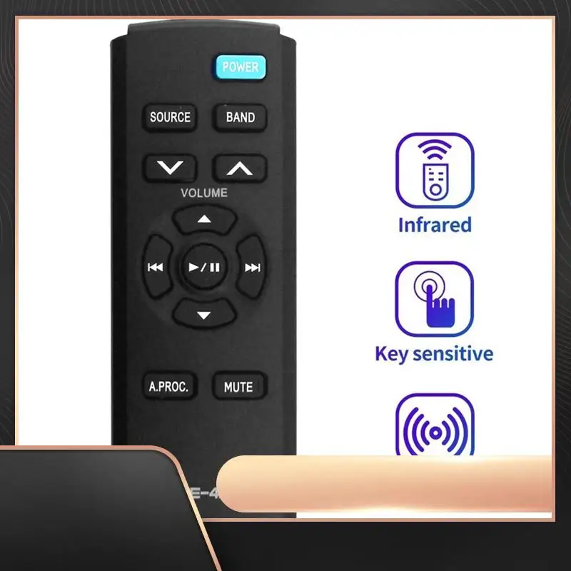 RUE-4202 Replace Remote For Alpine Car Stereo CDE-HD137BT CDE-HD138BT CDE-HD148BT CDE-164BT CDE141 UTE93DAB CDE-190R
RUE-4202 Replace Remote For Alpine Car Stereo CDE-HD137BT CDE-HD138BT CDE-HD148BT CDE-164BT CDE141 UTE93DAB CDE-190R