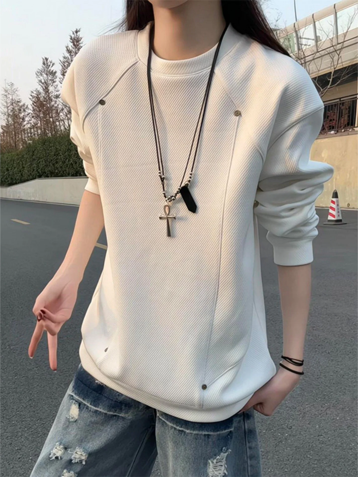 Thiened Fce Lined Hoodie Men's Winter Casual Long Sve Inner Wear irt American Deconstructed Patchwork Sweatirt
Thiened Fce Lined Hoodie Men's Winter Casual Long Sve Inner Wear irt American Deconstructed Patchwork Sweatirt