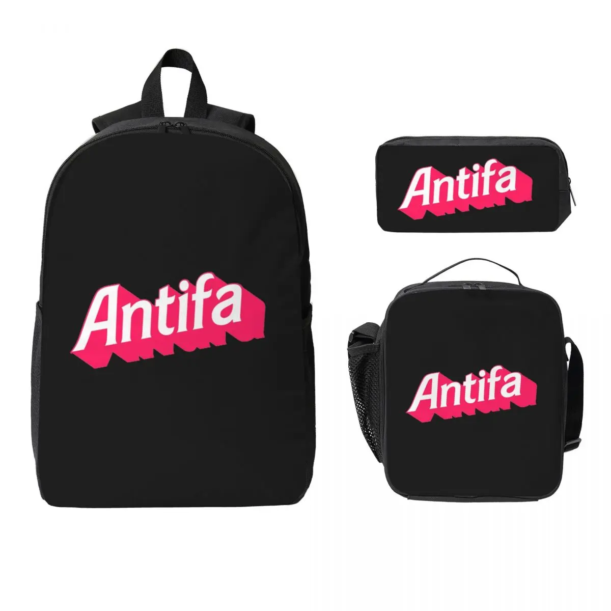 Antifa Backpack Boys Girls BookBag School Bag Laptop Shoulder Bags 3ps Insulated Lunch Bag Pencil Case
Antifa Backpack Boys Girls BookBag School Bag Laptop Shoulder Bags 3ps Insulated Lunch Bag Pencil Case