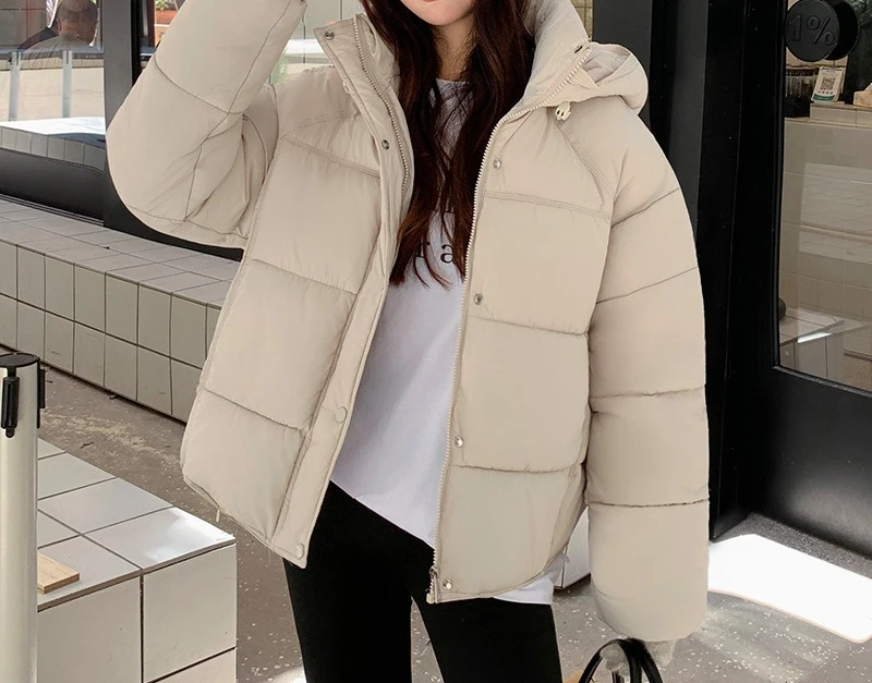 Cotton Jacket 2025 Winter New Solid Color Loose Women's Look Slim and Tall Warm Short Coat
Cotton Jacket 2025 Winter New Solid Color Loose Women's Look Slim and Tall Warm Short Coat