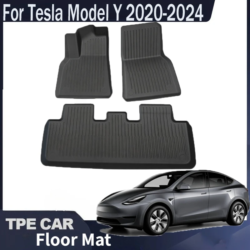 For Tesla Model Y 2020-2024 TPE Car Floor Mats Floor Mats Cargo Liner TPE Floor Liners Trunk Mat Car Interior Accessory
For Tesla Model Y 2020-2024 TPE Car Floor Mats Floor Mats Cargo Liner TPE Floor Liners Trunk Mat Car Interior Accessory