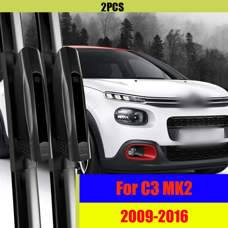 For Citroen C3 2 MK2 II SC 2009 - 2016 Front Wiper Blades 26"+16" Brushes Cutter Accessories 2010 2011 2012 2013 2014 2015
For Citroen C3 2 MK2 II SC 2009 - 2016 Front Wiper Blades 26"+16" Brushes Cutter Accessories 2010 2011 2012 2013 2014 2015