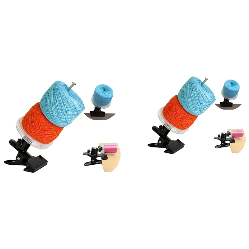 A74E-Universal Silent Yarn Clip Holder - Large Skein Accommodation 360° Adjustable Tool-Free Assembly
A74E-Universal Silent Yarn Clip Holder - Large Skein Accommodation 360° Adjustable Tool-Free Assembly
