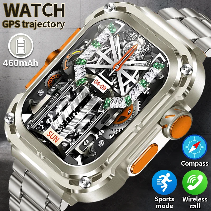 Умные часы LIGE с 2,1-дюймовым AMOLED-дисплеем, спортивные часы для мужчин и женщин, с измерением пульса, Bluetooth-звонками, для Android и IOS
Умные часы LIGE с 2,1-дюймовым AMOLED-дисплеем, спортивные часы для мужчин и женщин, с измерением пульса, Bluetooth-звонками, для Android и IOS