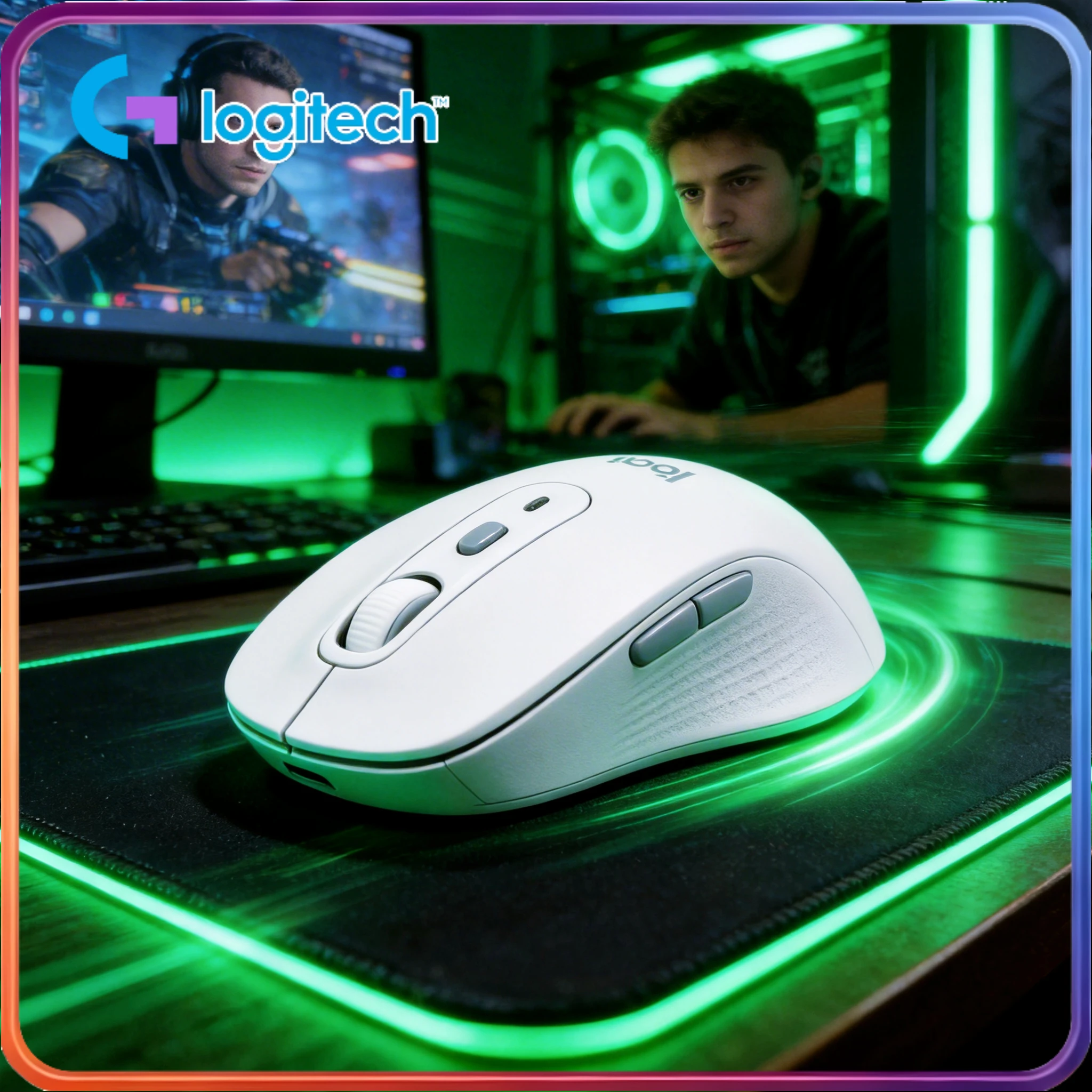 Logitech M750 M650 Wireless Mouse: Silent, Portable, Long Battery Life, Suitable for Business Office Desktops and Laptops
Logitech M750 M650 Wireless Mouse: Silent, Portable, Long Battery Life, Suitable for Business Office Desktops and Laptops