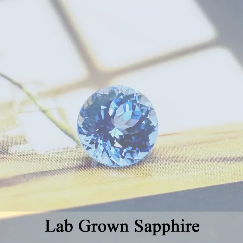 Top Quality Lab Grown Sapphire Round Shape Cornflower Color Charm Beads for Diy Jewelry Making Ring Selectable Certificate
Top Quality Lab Grown Sapphire Round Shape Cornflower Color Charm Beads for Diy Jewelry Making Ring Selectable Certificate