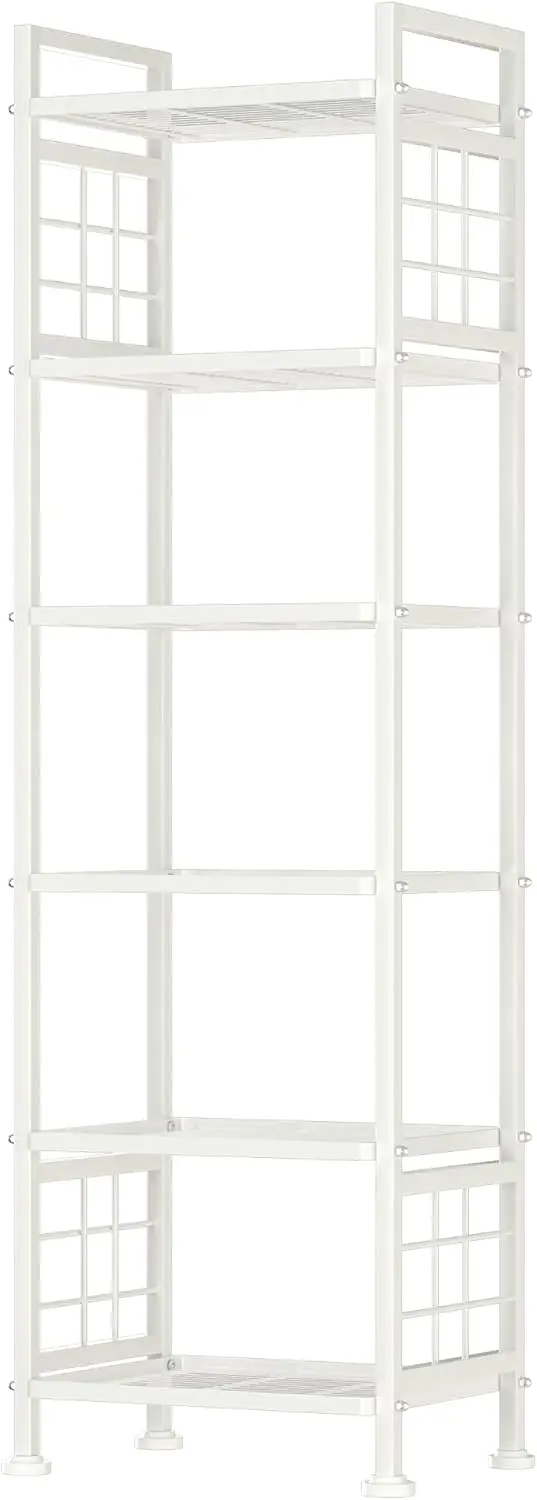 6 Wire Standing Storage Shelves Metal Unit Pantry Rack Organizer White
6 Wire Standing Storage Shelves Metal Unit Pantry Rack Organizer White