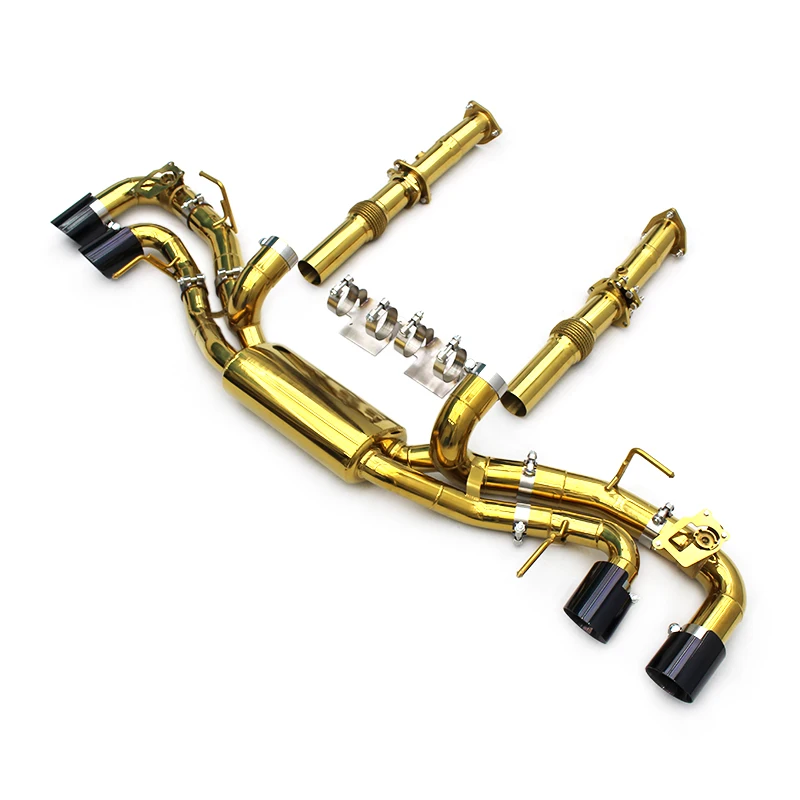 Yooking Catback Exhaust Downpipe For Chevrolet CORVETTE C8 2019-2025 Exhaust Pipe Muffler Plating Gold Stainless Steel Pipes
Yooking Catback Exhaust Downpipe For Chevrolet CORVETTE C8 2019-2025 Exhaust Pipe Muffler Plating Gold Stainless Steel Pipes