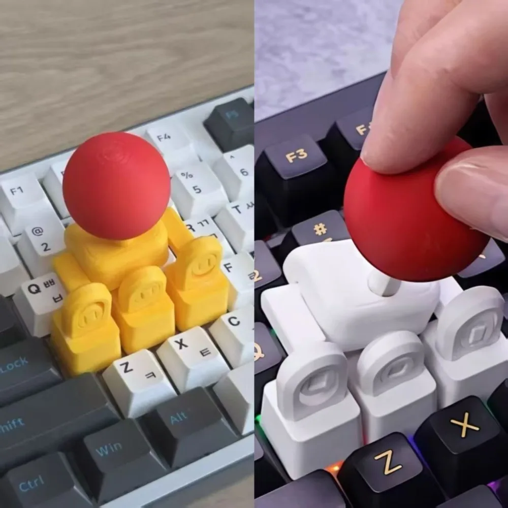 3D Printed Mechanical Keyboard External Game Joystick With WASD Movement, for Fighting Games, Compatible With Cross-axis Buttons
3D Printed Mechanical Keyboard External Game Joystick With WASD Movement, for Fighting Games, Compatible With Cross-axis Buttons