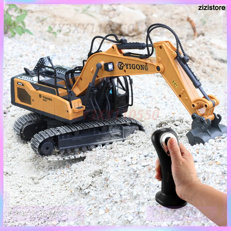 Alloy Remote Control Excavator 2.4G Gesture Sensing Engineering Vehicle Shovel Children's Toy RC Car Model Body Feel
Alloy Remote Control Excavator 2.4G Gesture Sensing Engineering Vehicle Shovel Children's Toy RC Car Model Body Feel