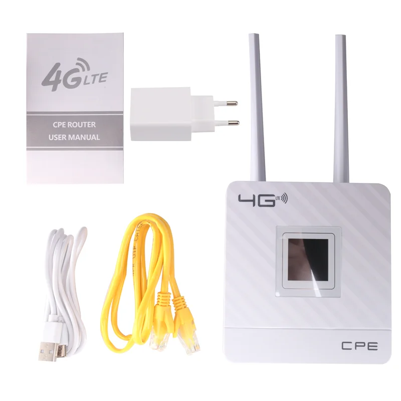 CPE903 4G беспроводной маршрутизатор с SIM-слотом для наблюдения Enterprise беспроводной проводной портативный WIFI для дома/офиса (вилка европейского стандарта)
CPE903 4G беспроводной маршрутизатор с SIM-слотом для наблюдения Enterprise беспроводной проводной портативный WIFI для дома/офиса (вилка европейского стандарта)